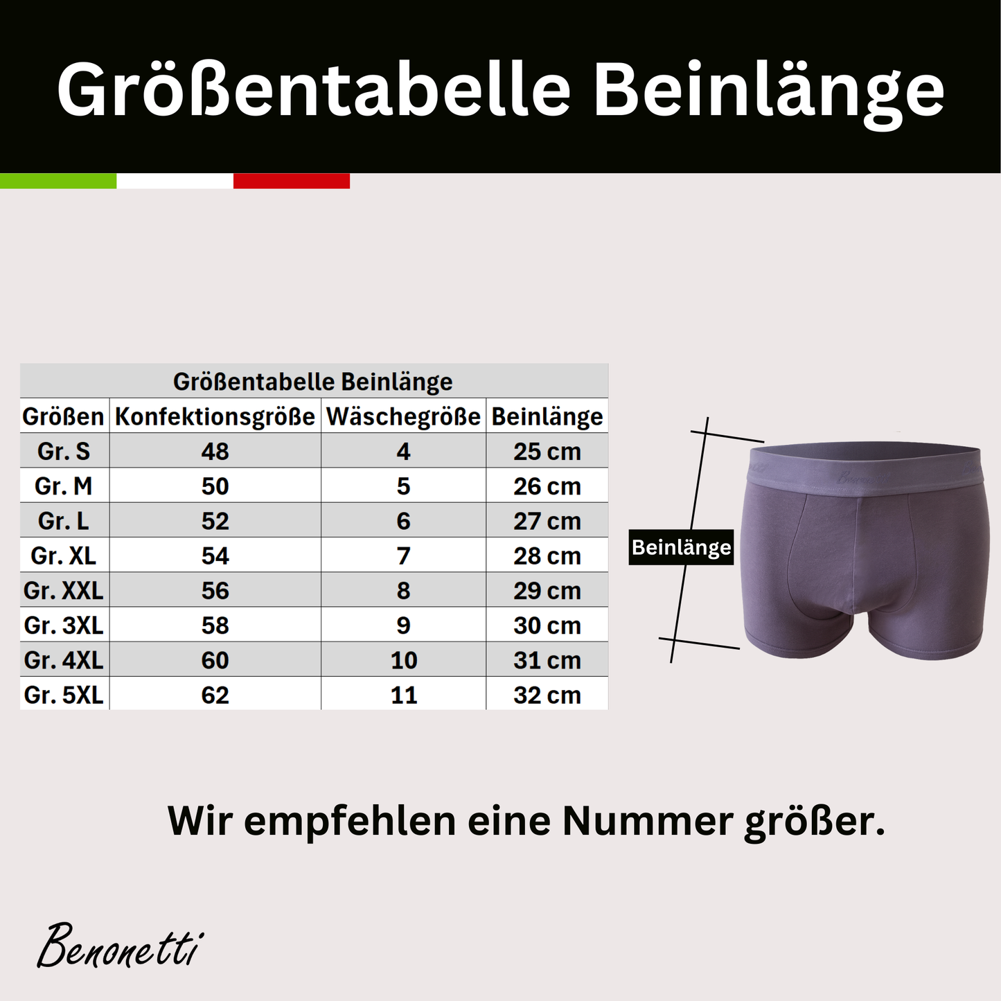 BENONETTI, Boxershorts im feinstem Lila aus Premium Baumwolle