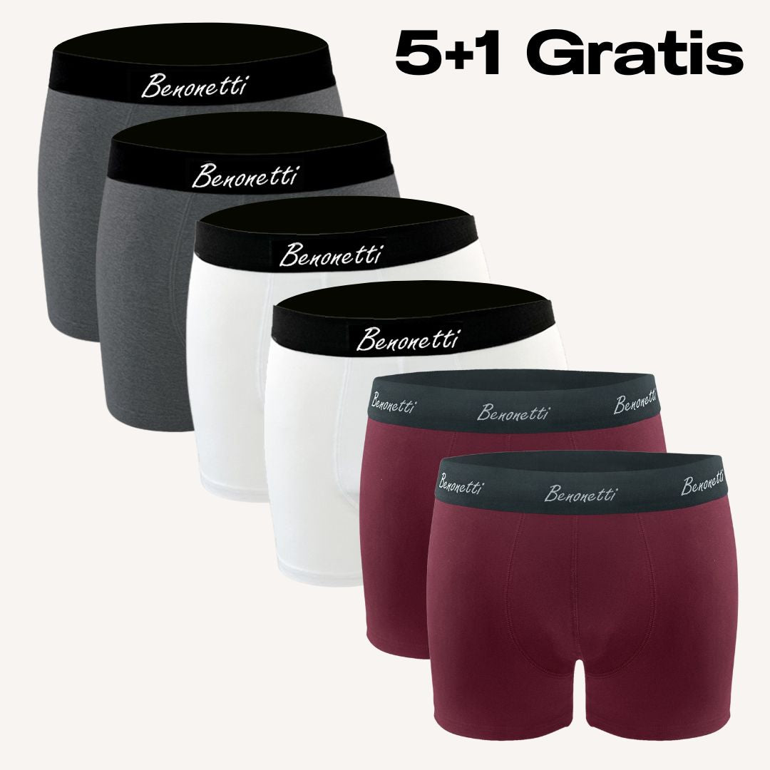 Classic Grau/Weiß/Weinrot