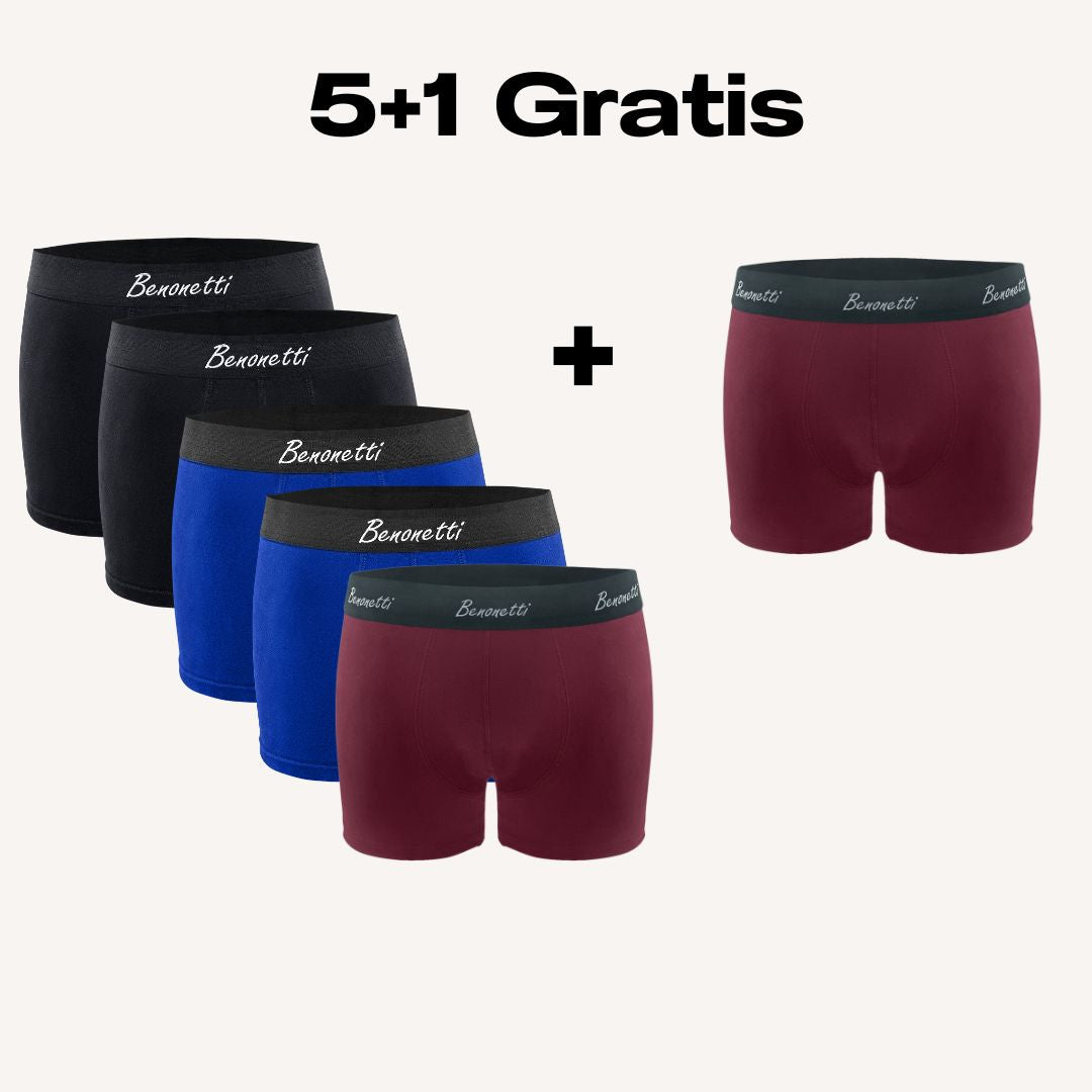 Classic Schwarz/Blau/Weinrot