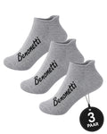 Benonetti Sneakersocken Grau – Bequeme Kurzsocken für Alltag & Sport