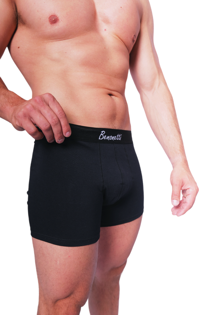 SPARPACK, Bundle Black Edition 6 Shorts + 3 Paar Sneakersocken schwarz