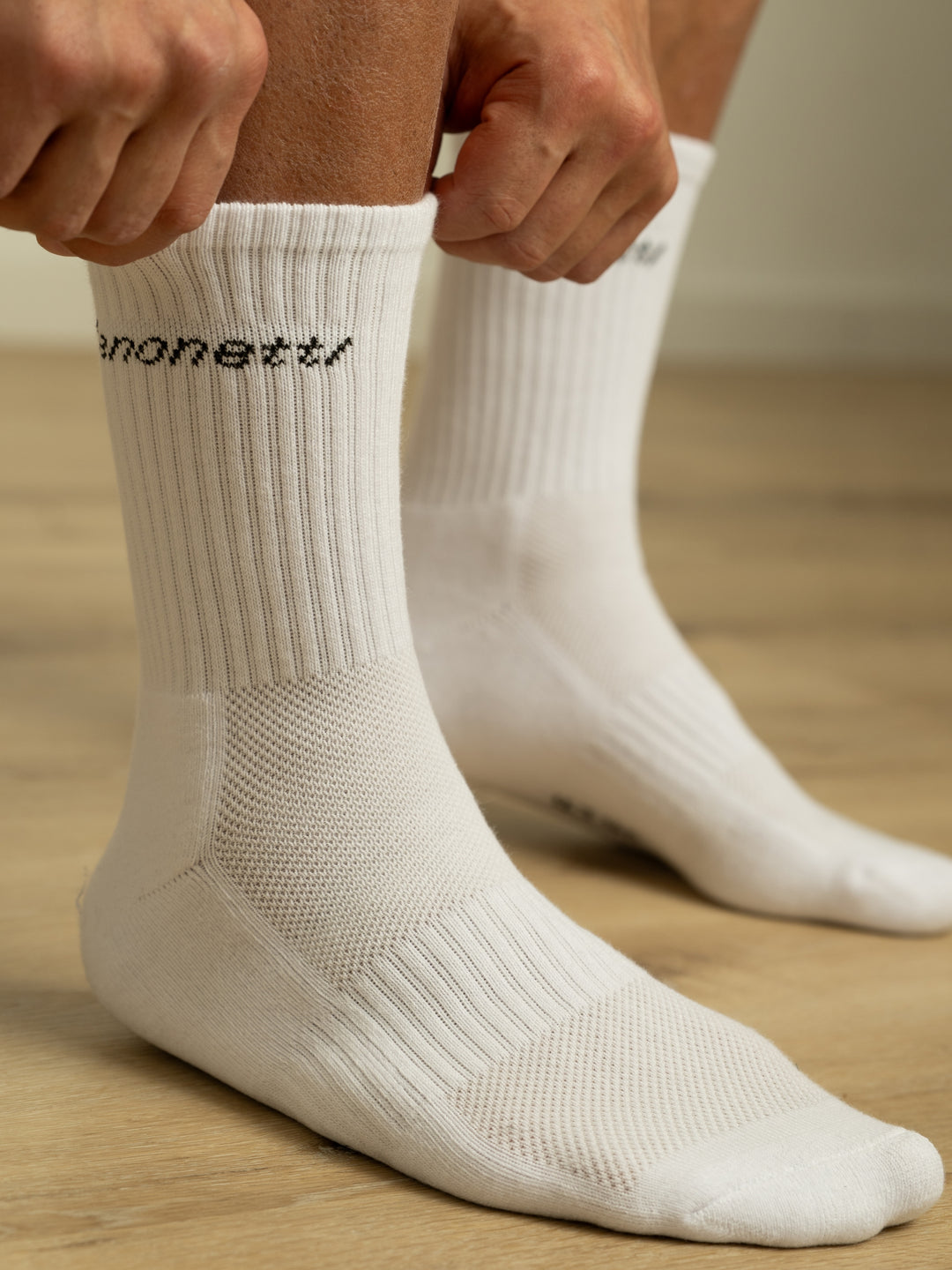 Benonetti Tennissocken Weiß – Unisex Sportsocken für Damen &amp; Herren