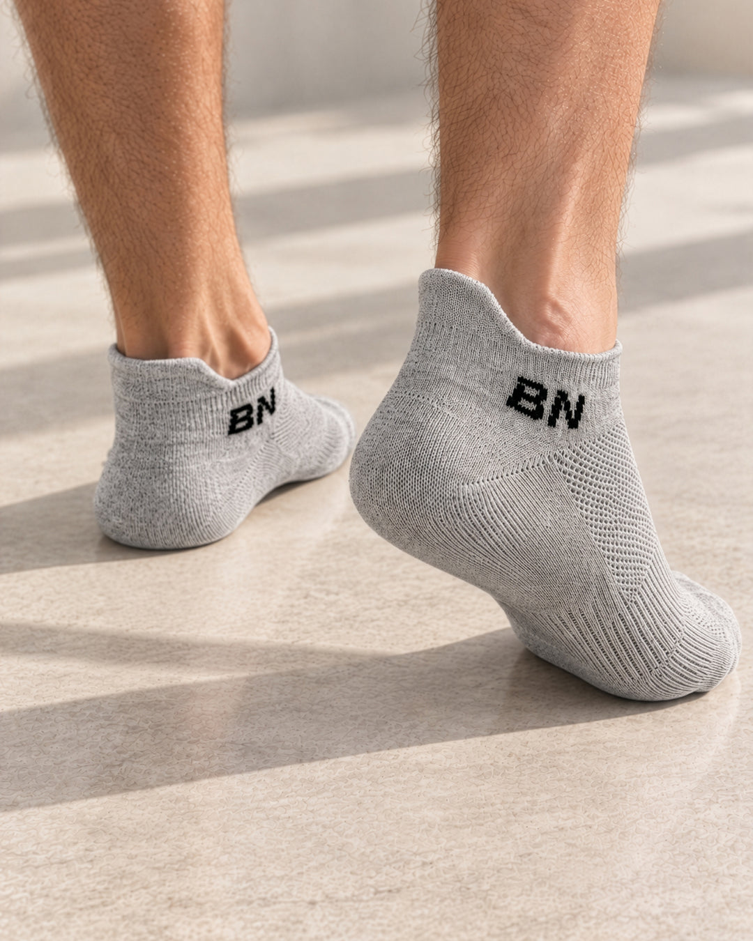BN Sneakersocken 3er, 6er &amp; 9er Paar – Grau