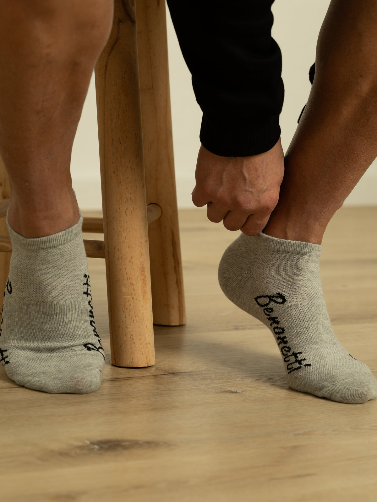 Benonetti Sneakersocken Grau – Bequeme Kurzsocken für Alltag & Sport