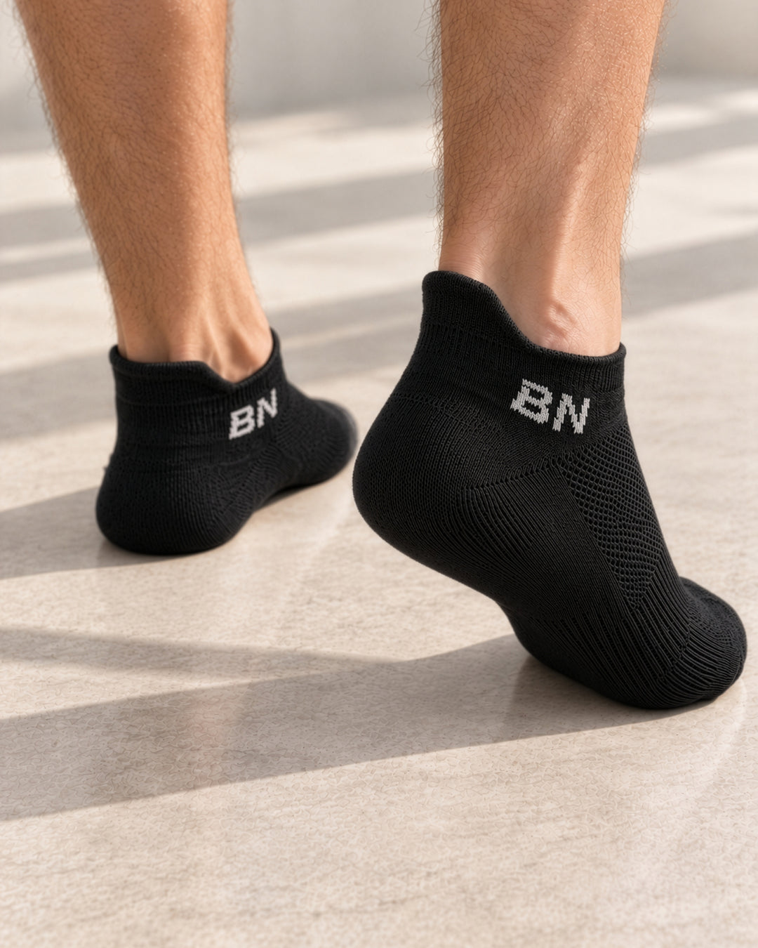 BN Sneakersocken 3er, 6er &amp; 9er Paar – Schwarz