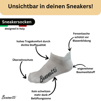 Unisex Sneakersocken
