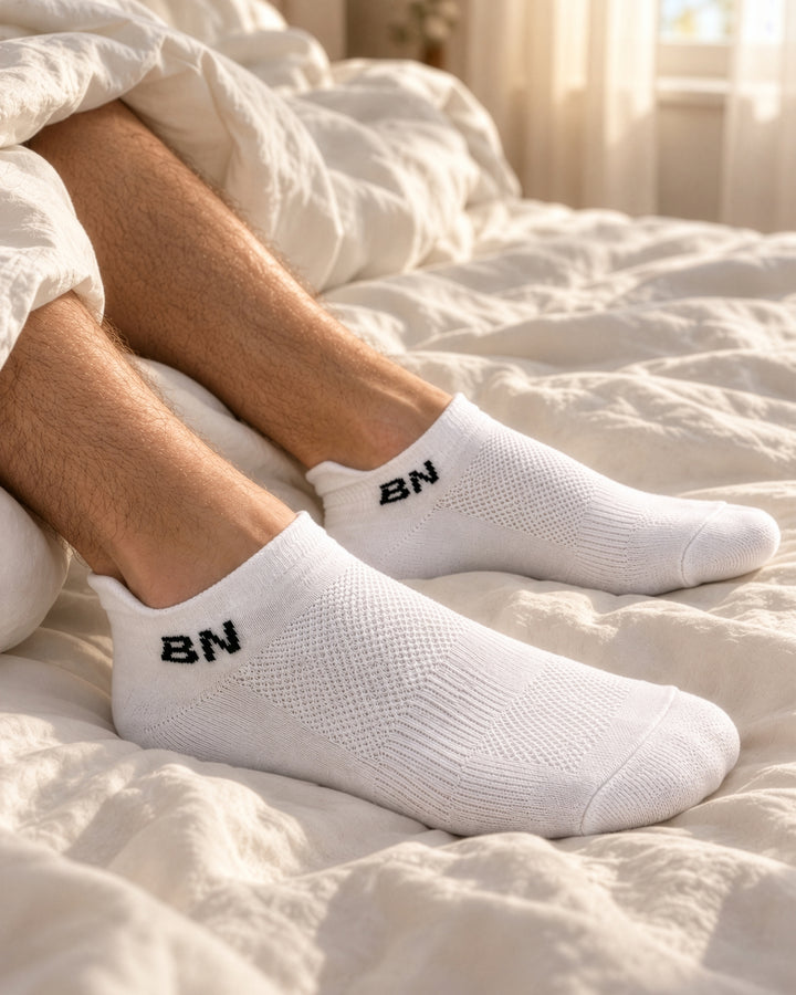 BN Sneakersocken 3er, 6er &amp; 9er Paar – Weiss