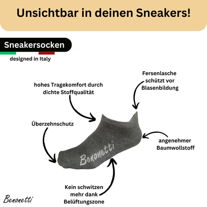 Unisex Sneakersocken