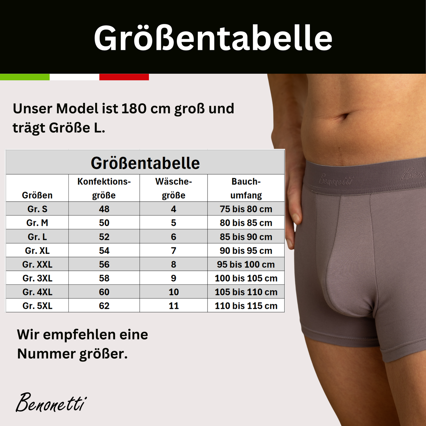 BENONETTI, Boxershorts im feinstem Lila aus Premium Baumwolle