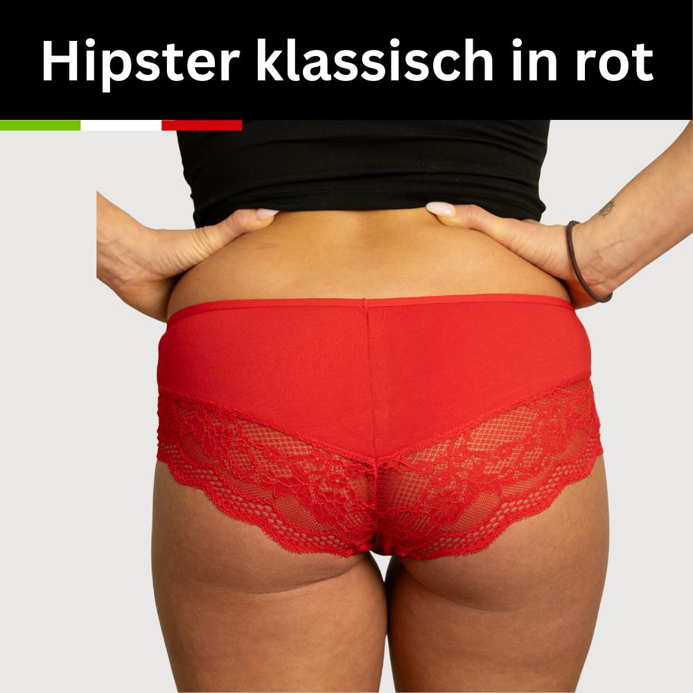Hipster mit Spitzen