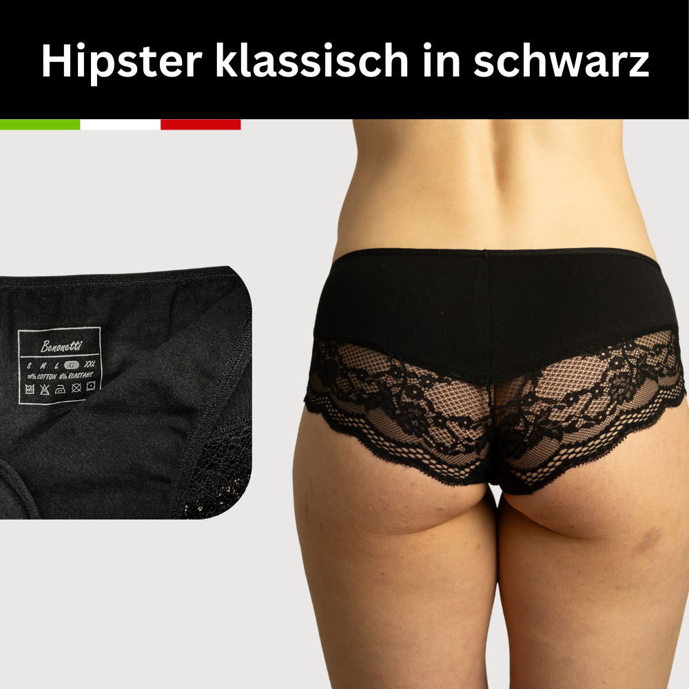 Hipster mit Spitzen