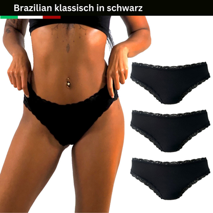 Brazilian mit Spitzen