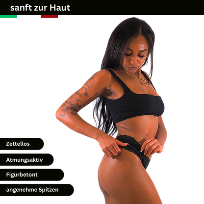 Brazilian mit Spitzen