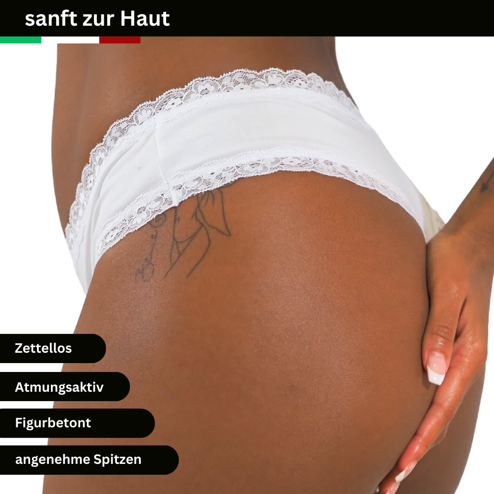 Brazilian mit Spitzen