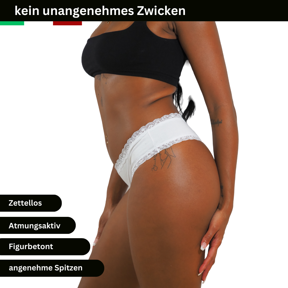 Brazilian mit Spitzen