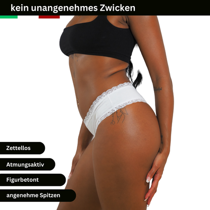 Brazilian mit Spitzen
