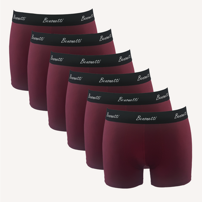 SPARPACK, Bundle RED Edition, 6 Shorts + 3 Paar Sneakersocken weiß