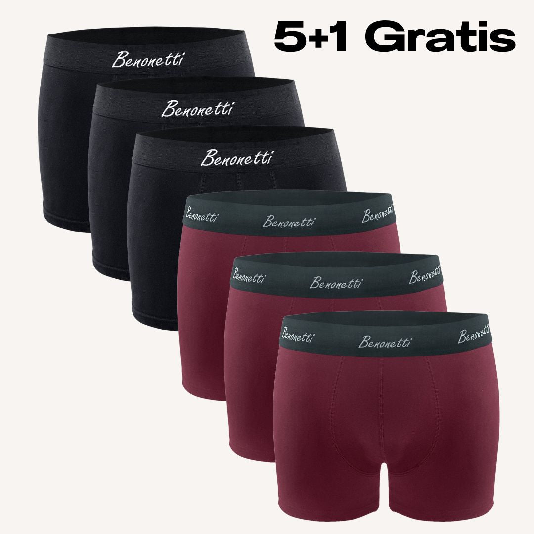 Classic Schwarz/Weinrot